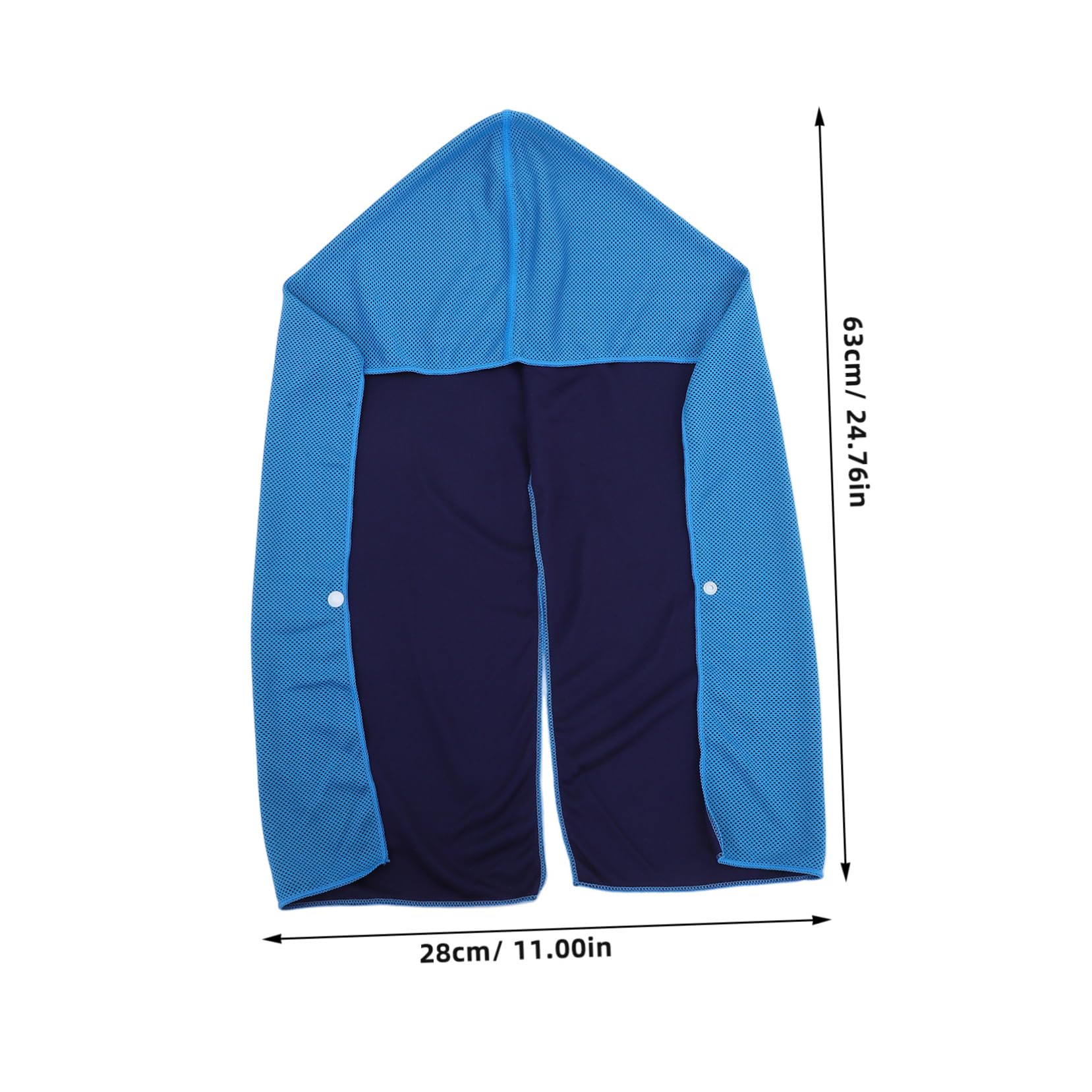 VICASKY Breathable Summer Cycling Neck UV Sun Mask for Men Lightweight Face Cover for Outdoor Activities Cooling Towel for Riding and Fishing Blue