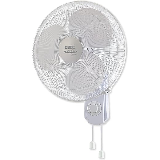 USHA Maxx Air Ultra Wall Fan 400MM Sweep Size 1350RPM Aerod