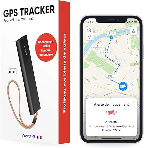 Tracker GPS CLASSIC Invoxia - Avec Abonnement Inclus - pour