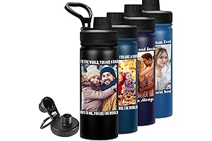Suited up Personalized Water Bottle for Men: Hydration, Style, and Memories