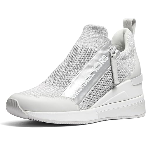 Michael Kors Womens Willis Wedge Trainer