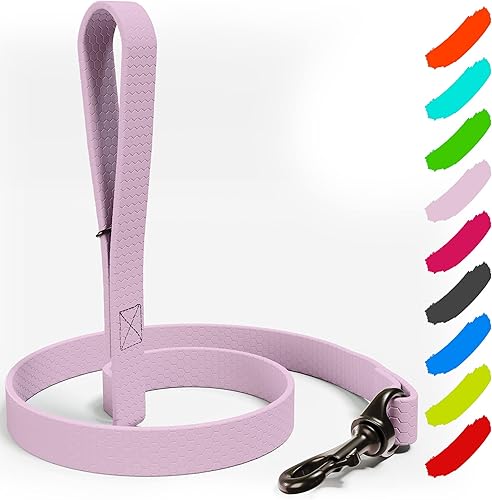 Miniatura 46 de Correa impermeable para perro de 6 pies, fabricada en Estados Unidos, correas resistentes para perros grandes, medianos y pequeños, entrenamiento