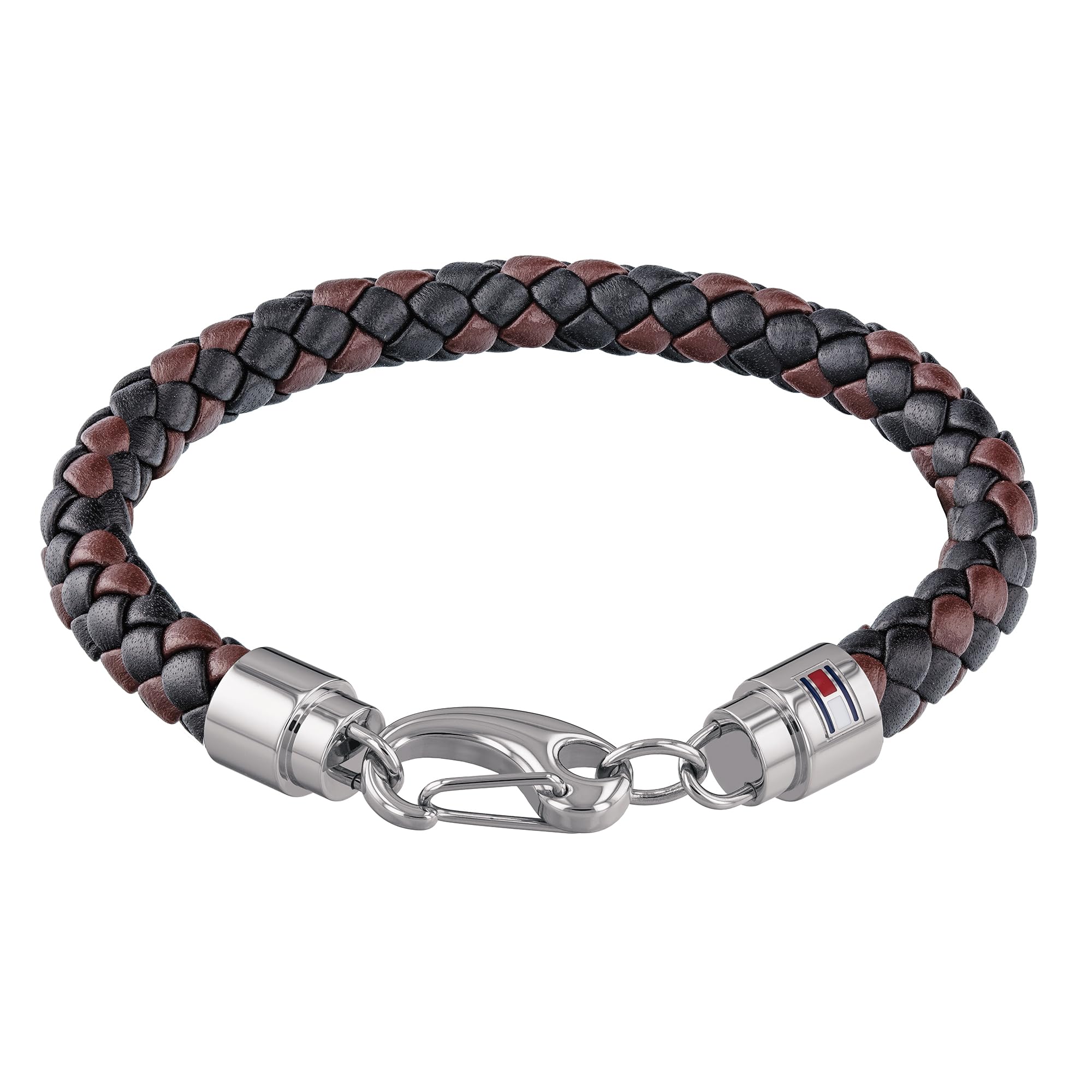 Tommy Hilfiger Jewelry Men's Leather Bracelet Black and Brown - 2790047