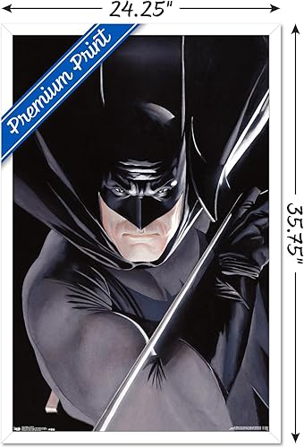 Miniatura 91 de Trends International DC Comics Batman - Póster de pared de retrato, 14.725 x 22.375 pulgadas, versión enmarcada en negro Versión con marco negro