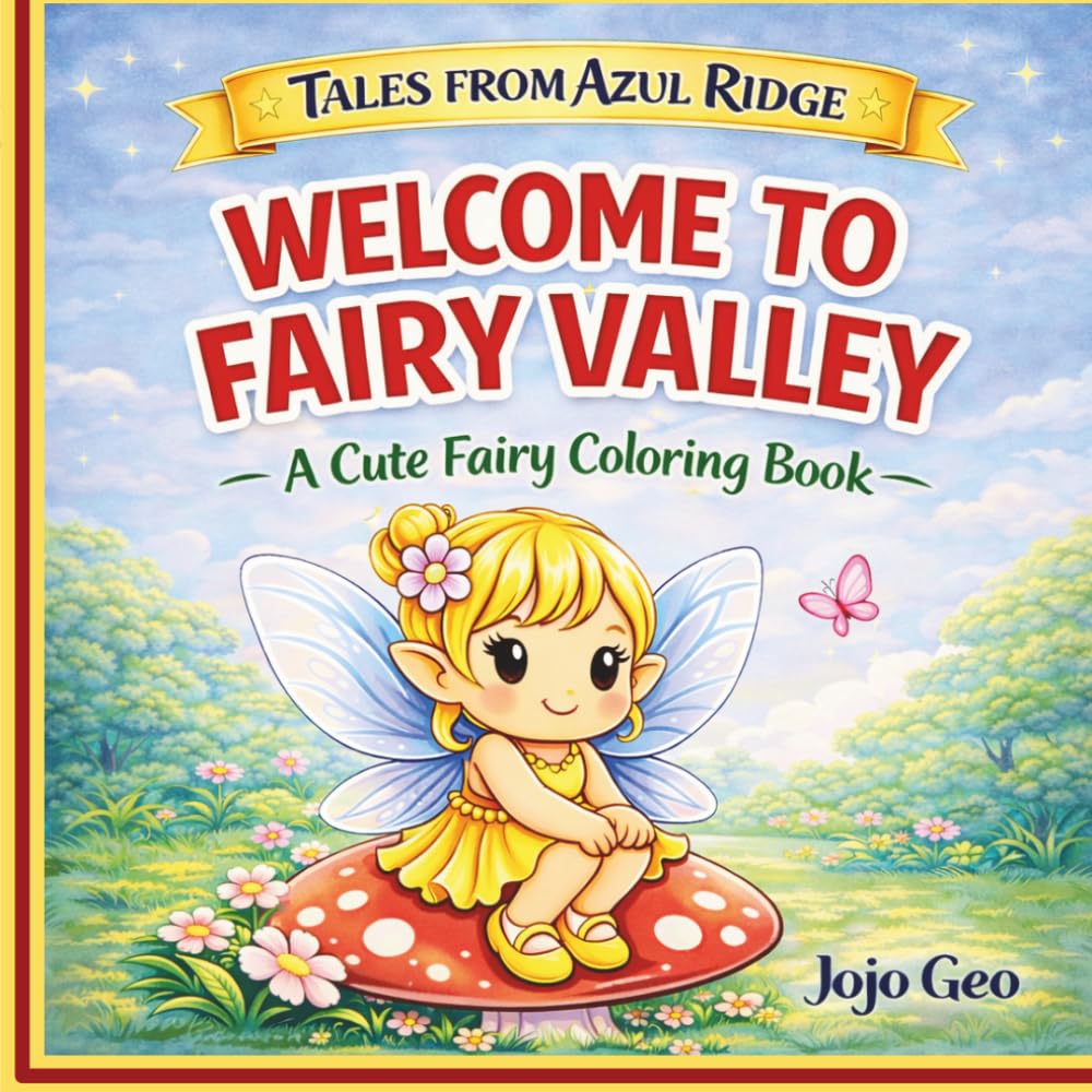 Tales from Azul Ridge: Welcome to the Fairy Valley — A Cozy Coloring Adventure for Kids and Adults: Welcome to the Fairy Valley: A Cozy Coloring Adventure (The Fairies of Azul Ridge)