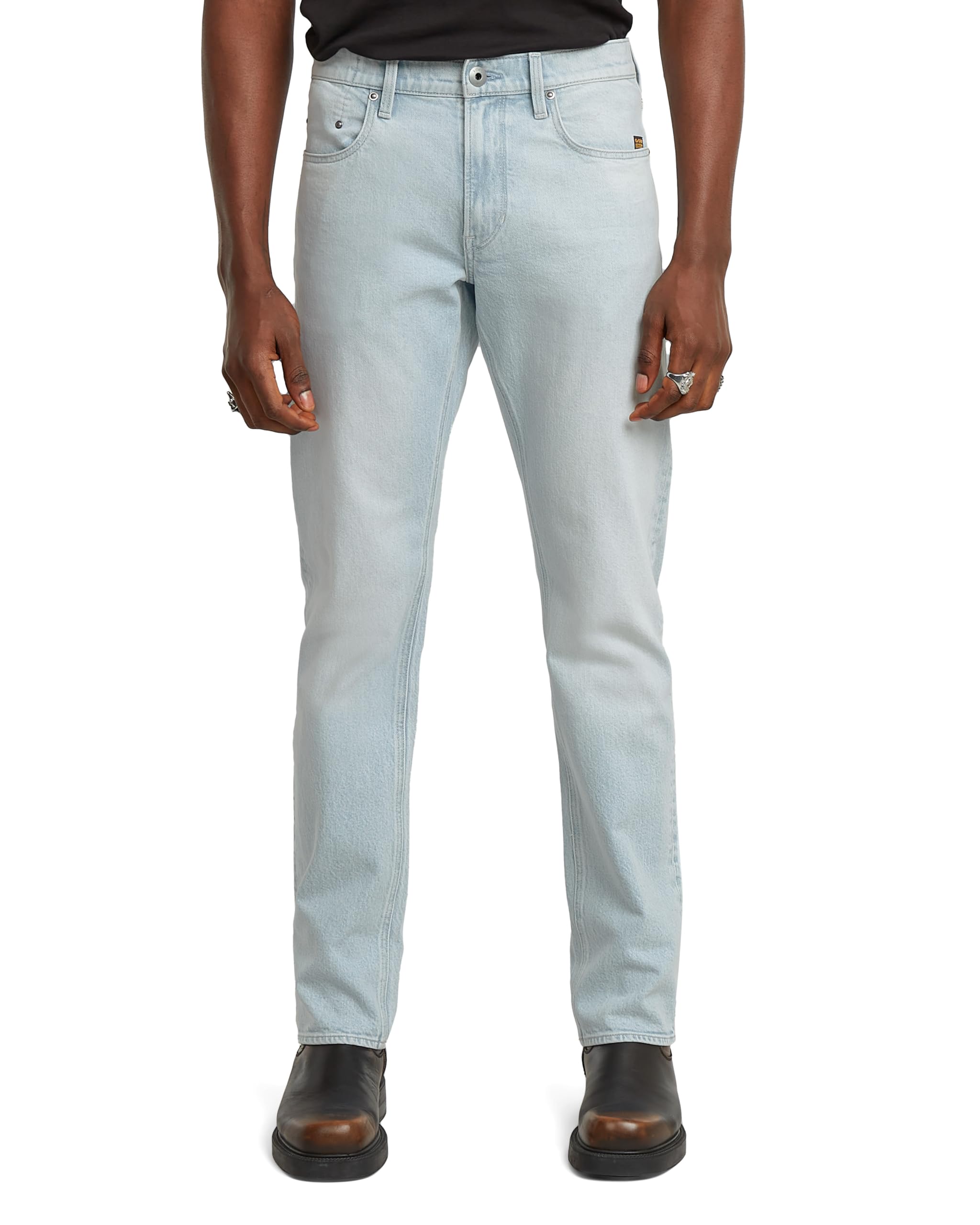G-STAR Mosa Straight Jeans Uomo, Blu (Sun Faded Blue Vapour D23692-D936-H112), 31W / 32L-image