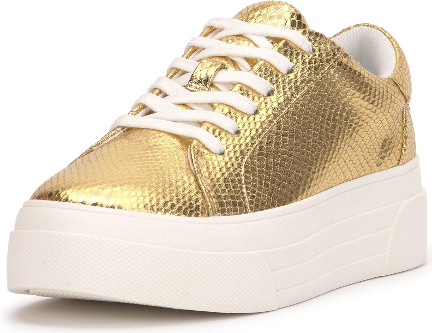 Jessica Simpson Womens Caitrona Embellished Platform Sneaker
