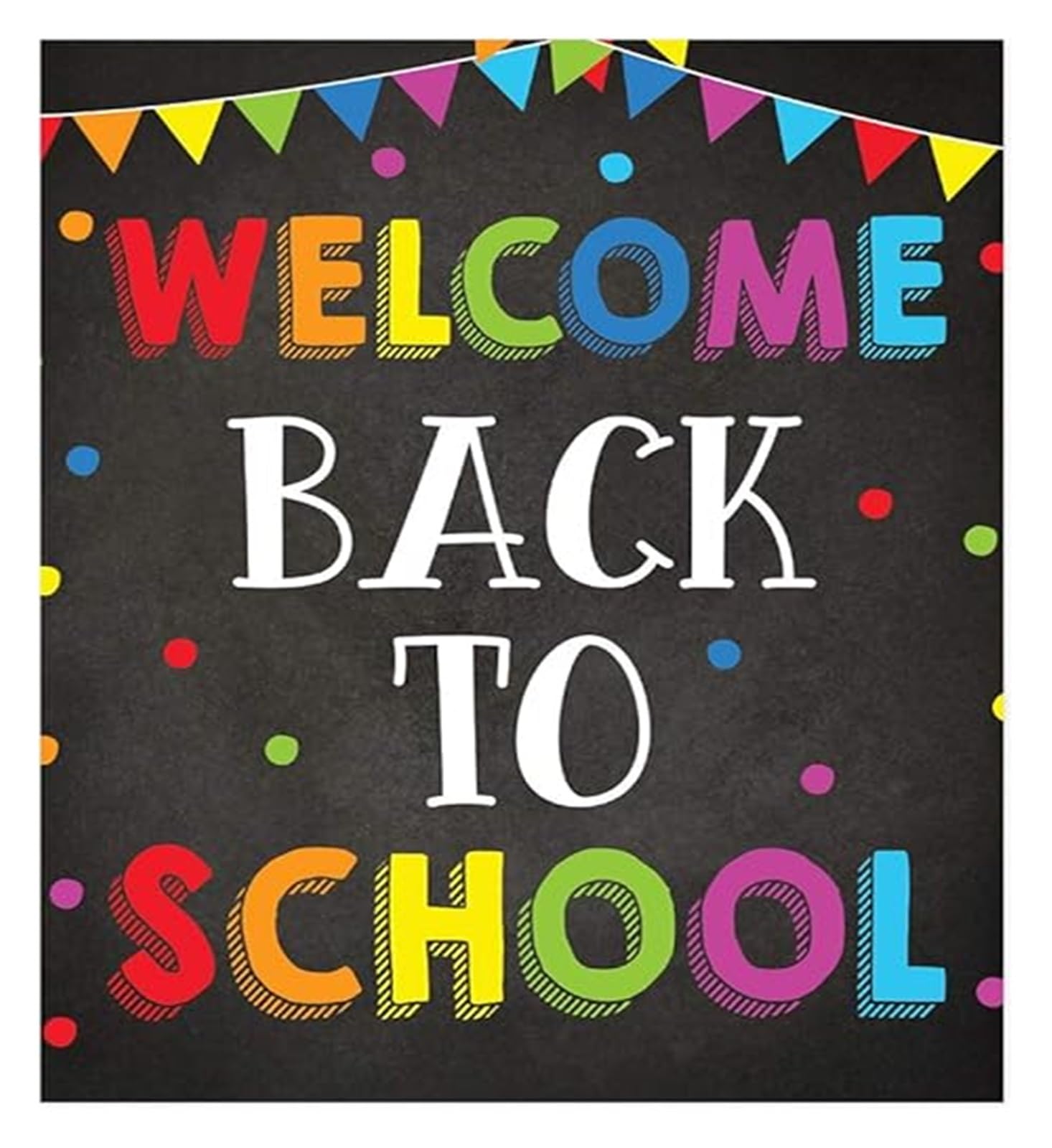 MDBJTCYZN Welcome Back To School Poster Wall-Art Classroom Homeschool Teacher Motivational Quotes Decor