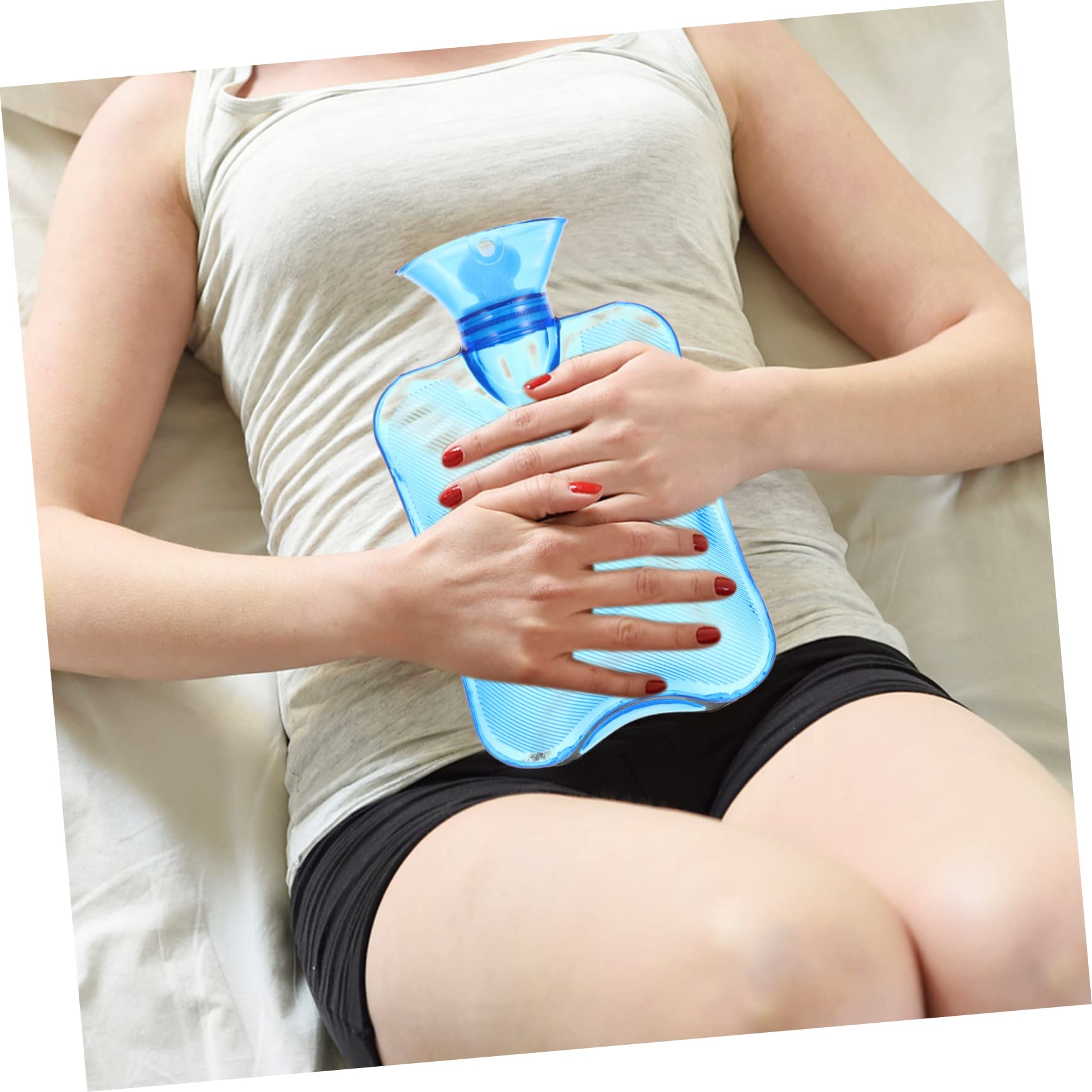 IWOWHERO Decorative Heat Bag Hot Water Pouch for Winter Outdoor Use Comfortable Hand Warmer