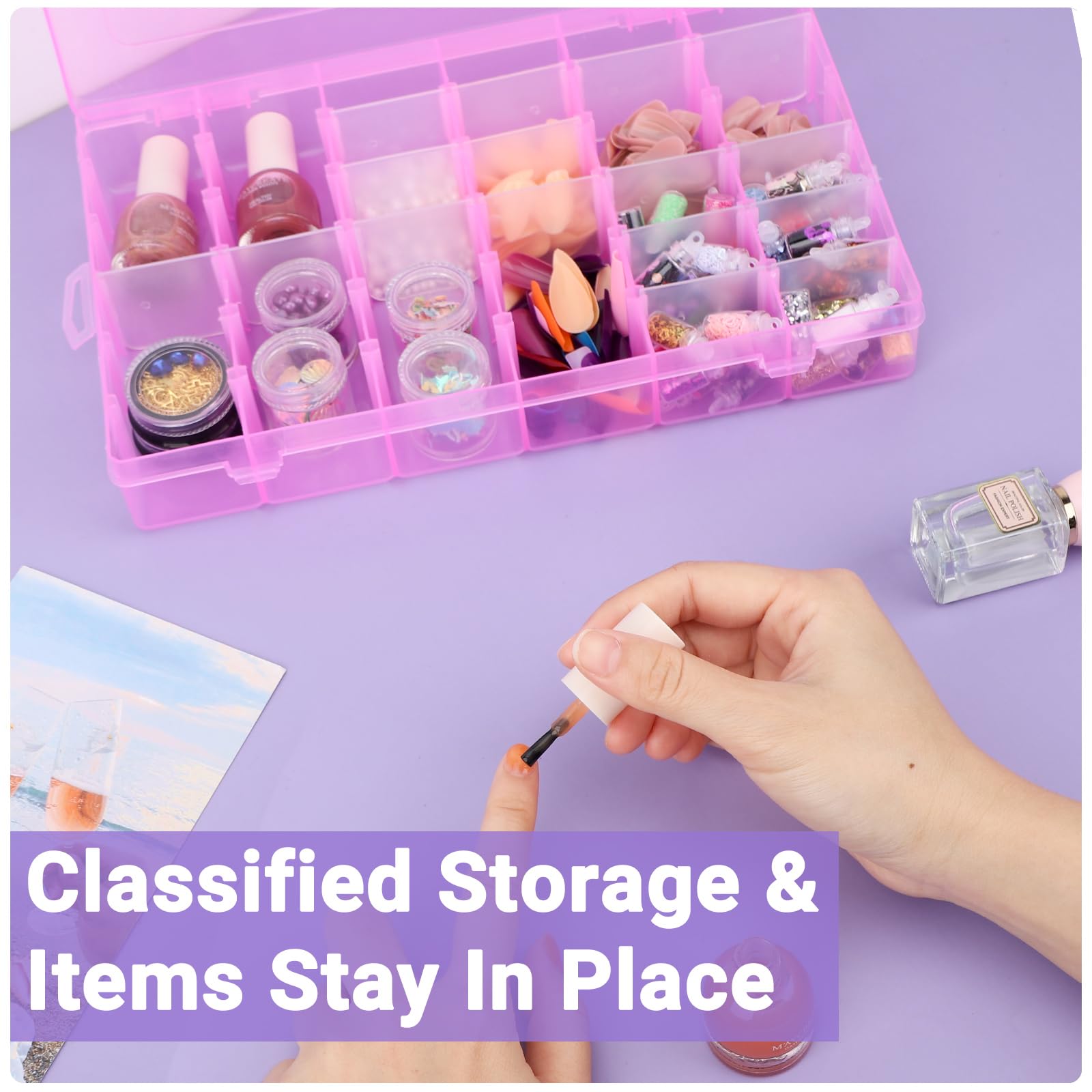 Amazon.co.jp: COSICS フェイクネイルコンテナ、36-ガードプラスチック