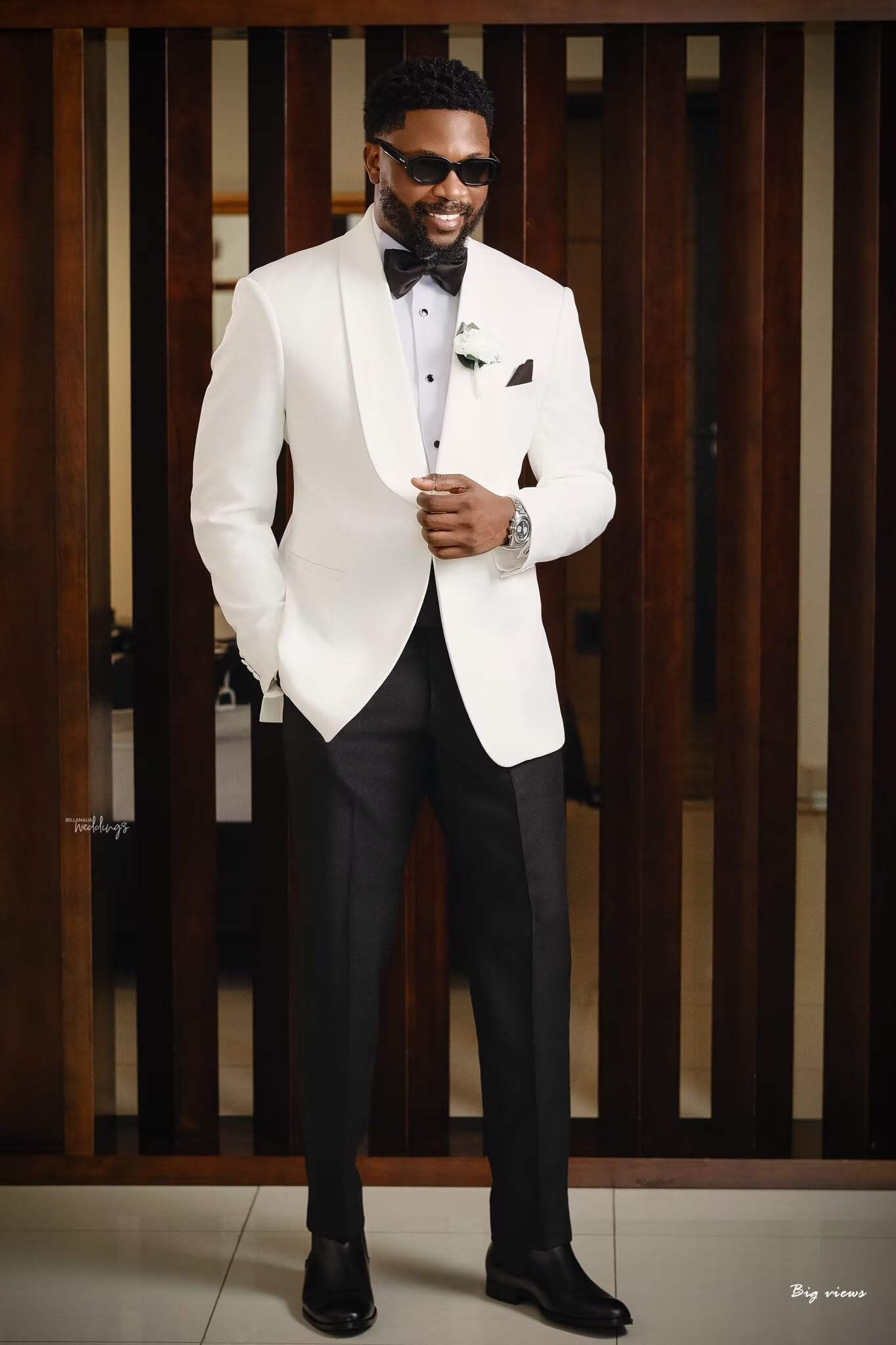 Mens 2-Piece Suit Set Shawl Lapel One Button Tuxedo for Wedding Formal Events Blazer Pants Suit