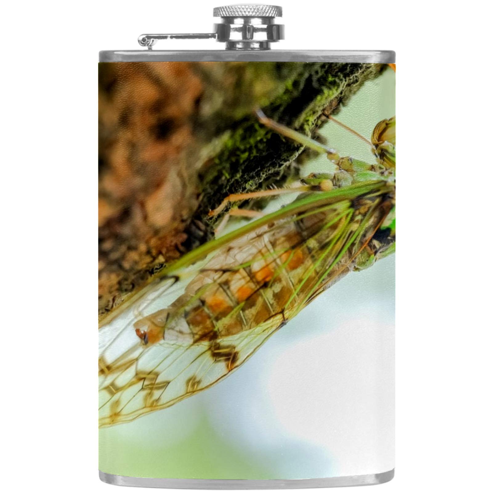 Flasque à whisky pour la pêche et la chasse avec bouteille de vin de poche