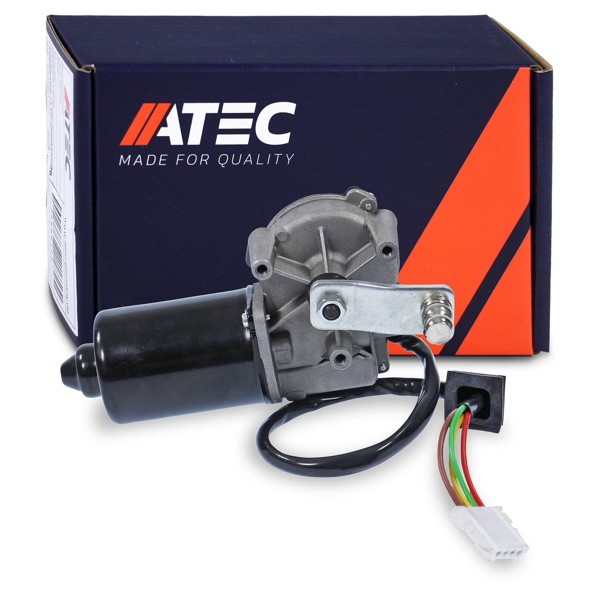 ATEC Germany Motore tergicristallo 12v anteriore, motore tergicristallo parabrezza Compatibile con MERCEDES-BENZ Classe C (W203) (CL203) (S203), Classe CLC (CL203), CLK (C209), CLK Cabriolet (A209)