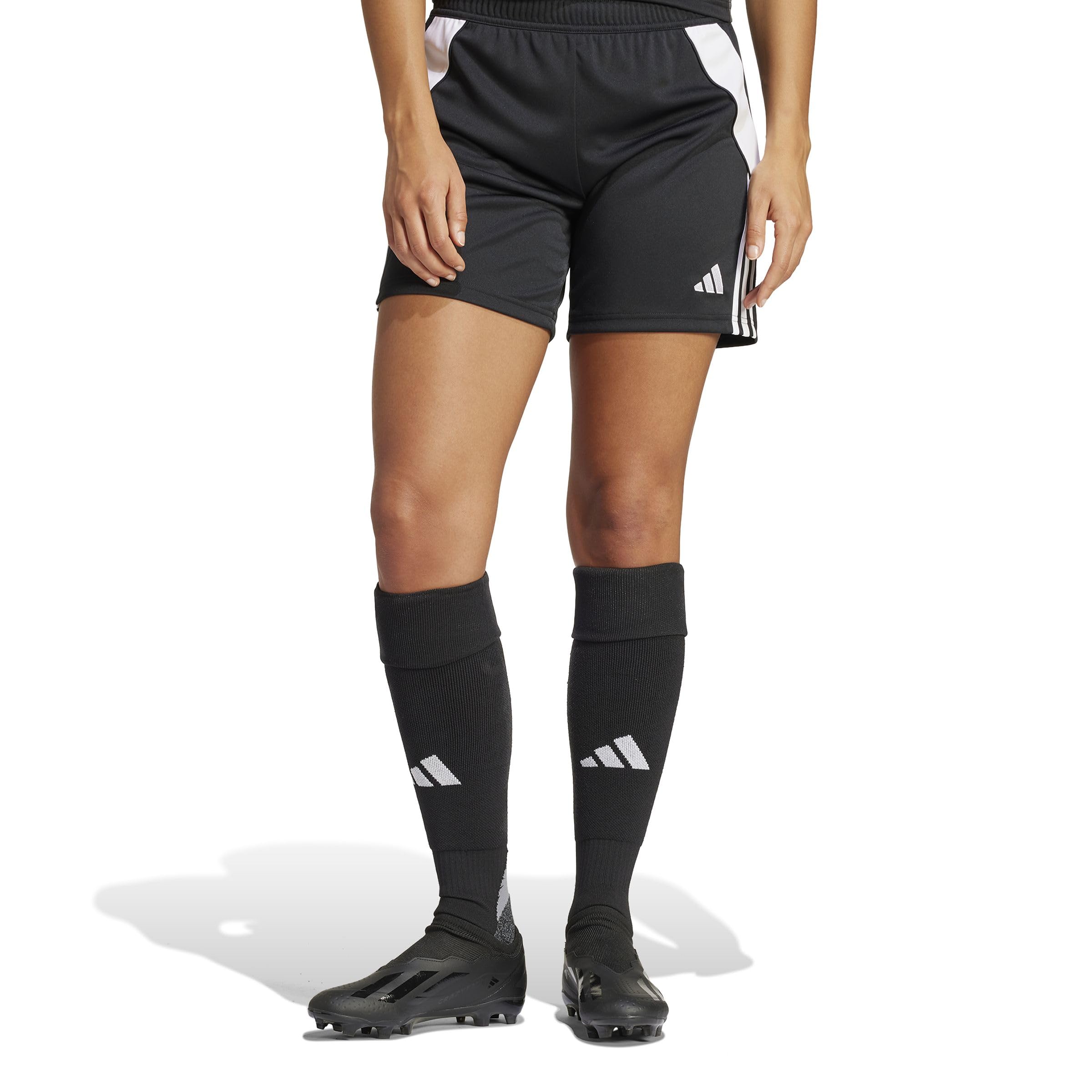 adidas Women's Tiro24 Shorts, Black/White, XS
