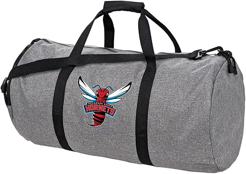 Miniatura 359 de Collegiate Primary Logo Collection Bolsa de lona ligera para deportes y gimnasio plegable para viajes, Bob Jones Bruins