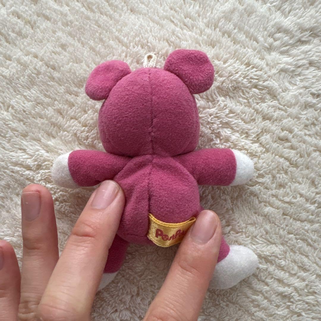 Amazon.co.jp: ポストペット モモちゃん キーホルダー ぬいぐるみ