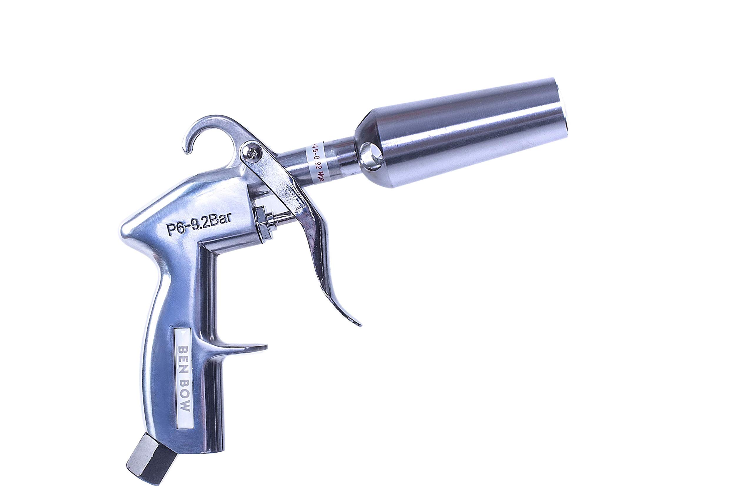 BenBow compressed air BLOW GUN with Venturi nozzle robust aluminium