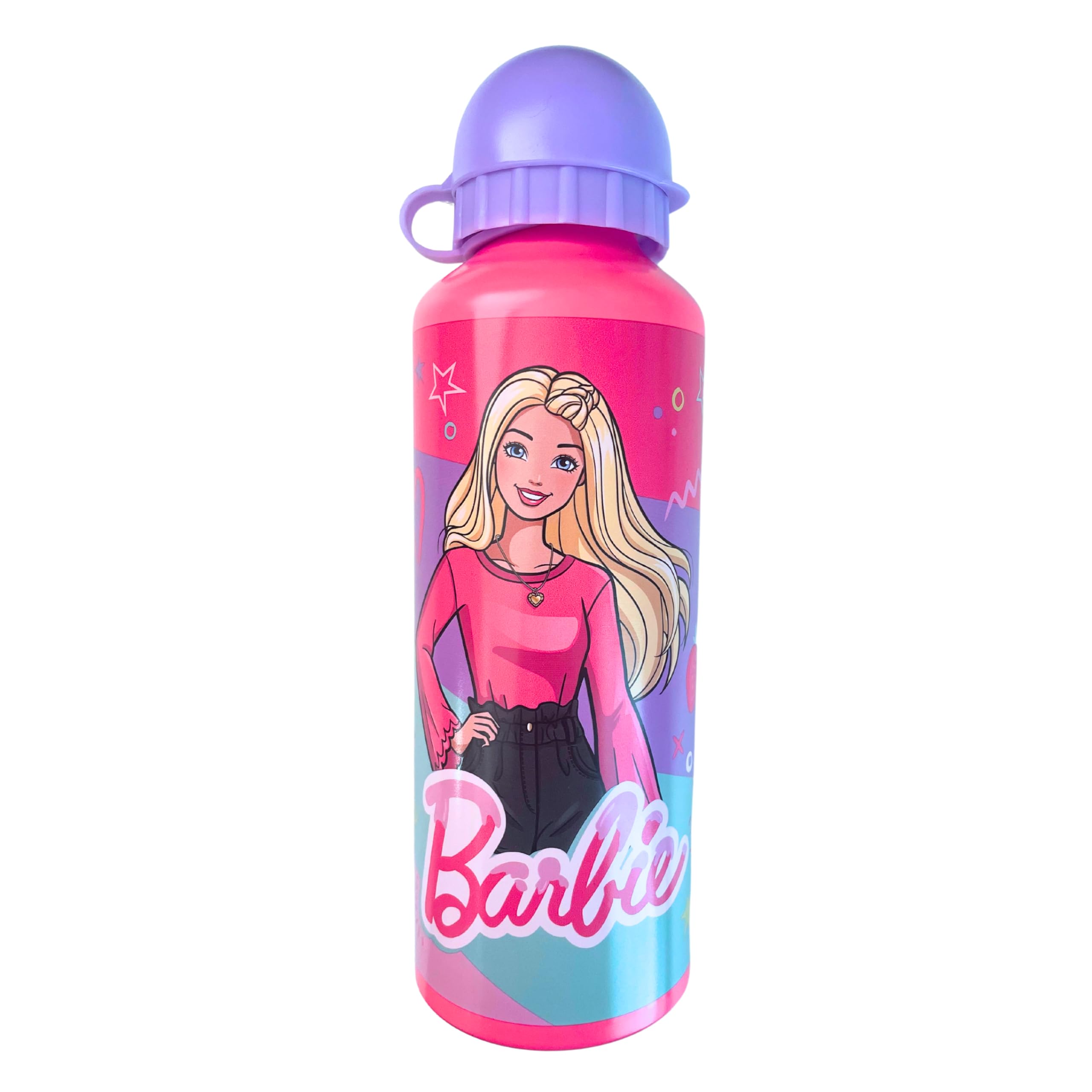 Stor Barbie BB22 Kids Trinkflasche – Wiederverwendbar, BPA-frei, 400 Ml