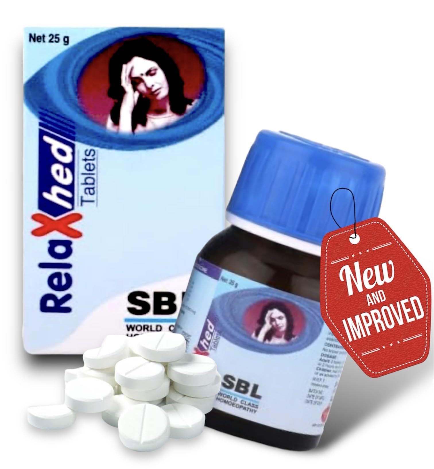 SBL RelaXhed Tablets - 25gm Pack Of 2 Bottles (B0CHFGF9TH) Amazon Price History, Amazon Price Tracker