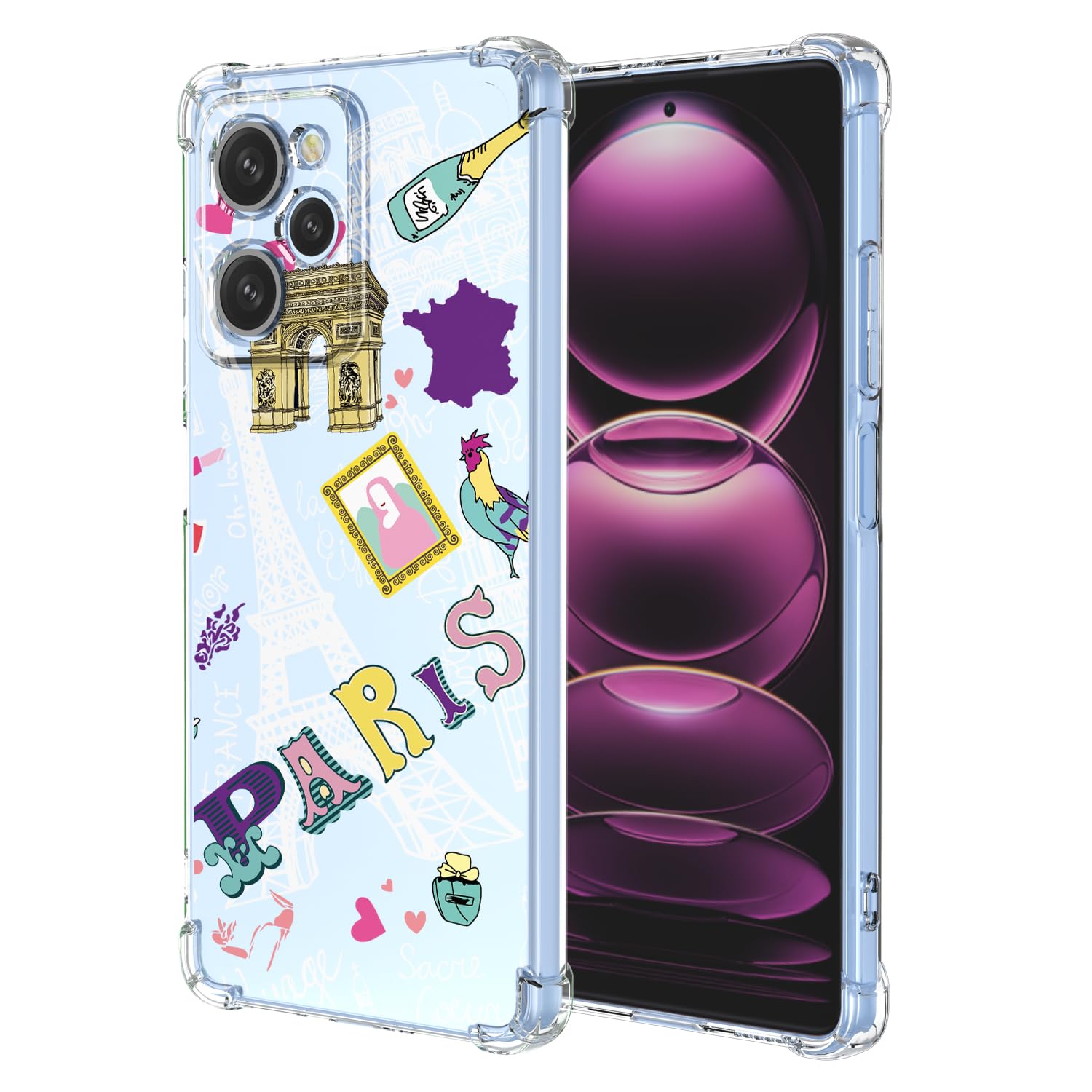 WBWONE Motivo di Stampa Dipinto Cover per Xiaomi Redmi
