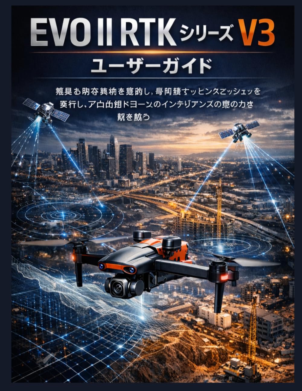 EVO II RTKシリーズ V3 ユーザーガイド: 高度な飛行技術を習得し、高精度マッピングミッションを実行し、プロ仕様ドローンのインテリジェンスの真の力を解き放つ