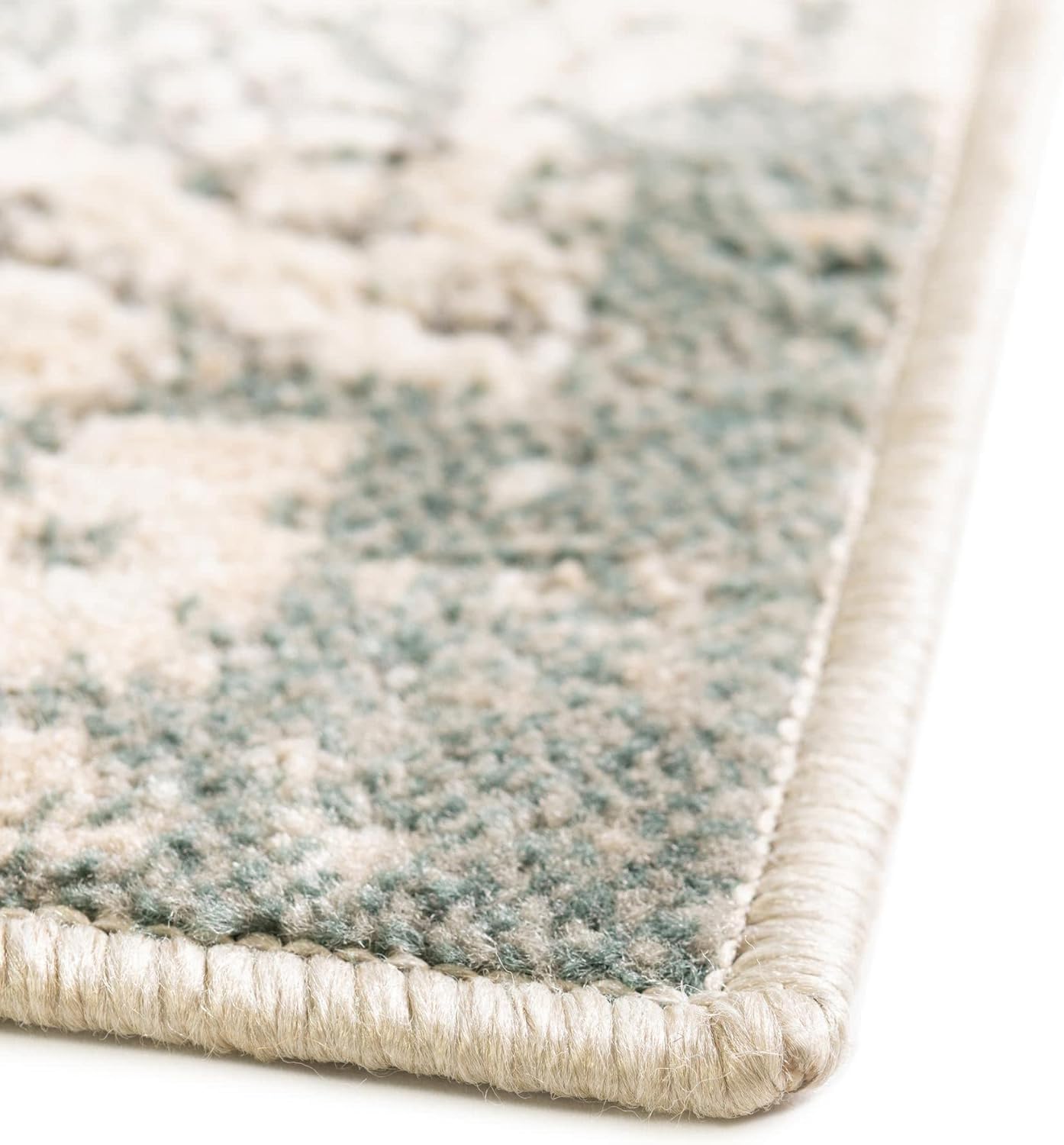 Rugs.com Mojave Collection Rug – 8 Ft Runner Multi Medium-Pile Rug Perfect for Hallways, Entryways