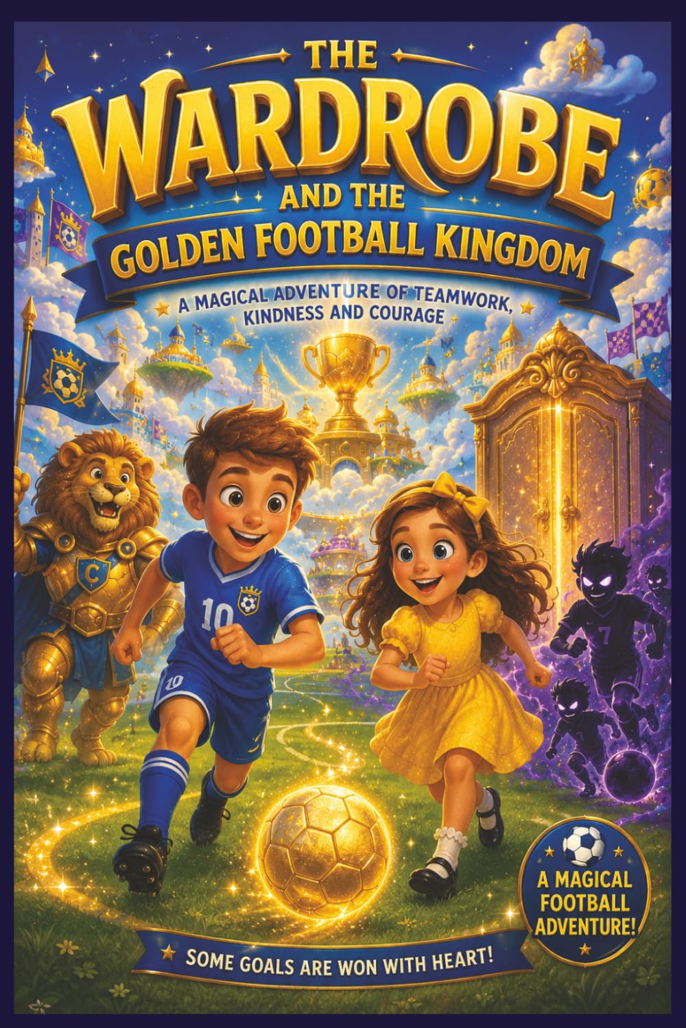 The Wardrobe And The Golden Football Kingdom: A Magical Adventure Of Team Work, Kindness, And Courage (The Magic Wardrobe)