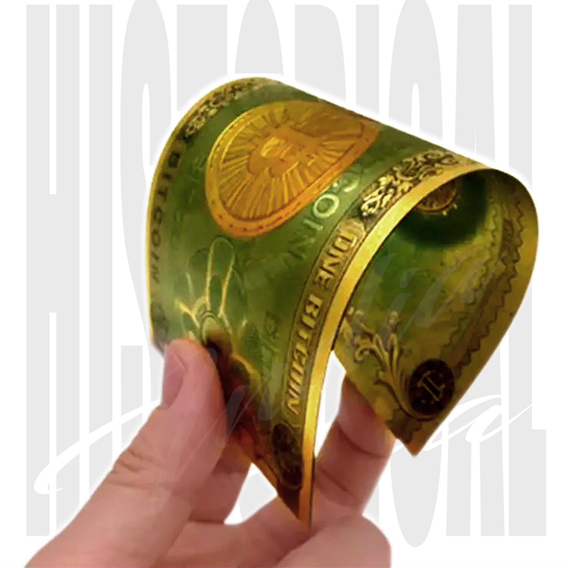 HISTORICAL INDIA - Bitcoin Collectible Cryptocurrency physical model of  imagine - BTC one Banknote model Golden Foil Un-currency Money Model for  Collections Souvenir Gift : Amazon.in: Toys & Games