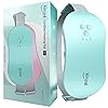 Slimpal Portable Heating Pad for Period Cramps, FSA HSA Eligible, Cordless Heat Pad for Menstrual Cramps Relief, 3 Timer Auto Off Setting, Electric Heating Belt Gifts for Her Women Girl Wife, Aqua
