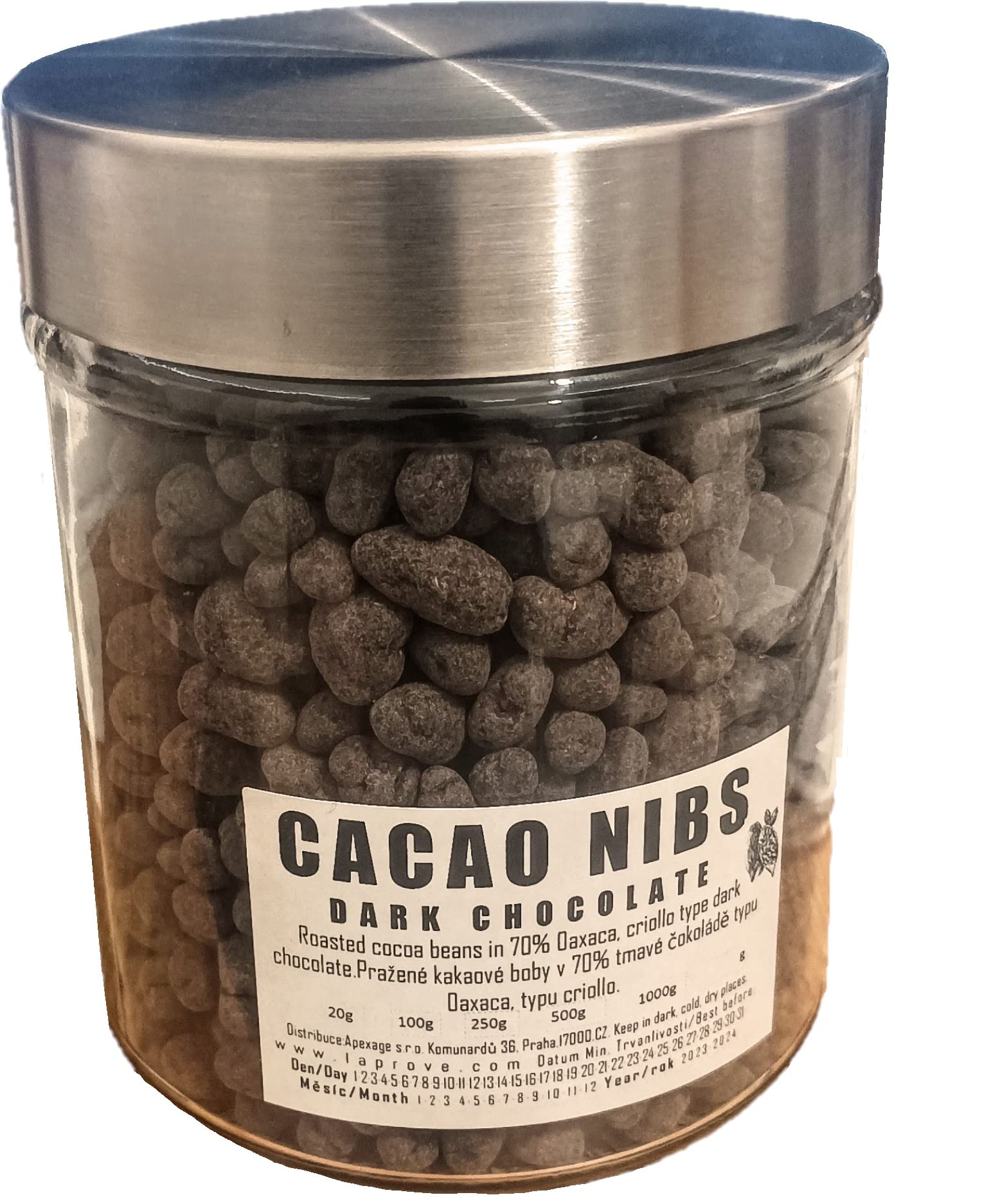 Ciemne kakaowe Criollo w 70% czekolady z południowego Meksyku. 350 g.