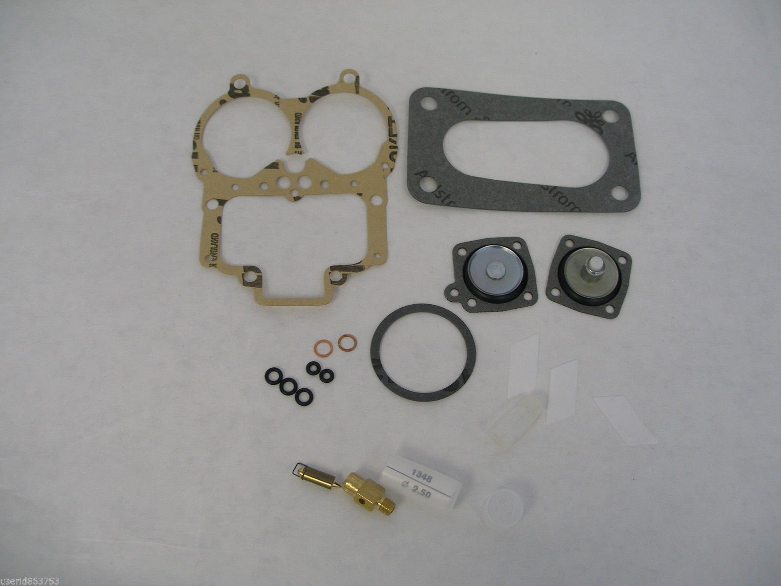 Amazon.com: WEBER 38 DGES DGAS KIT DE RECONSTRUCCIÓN DE CARBURADOR