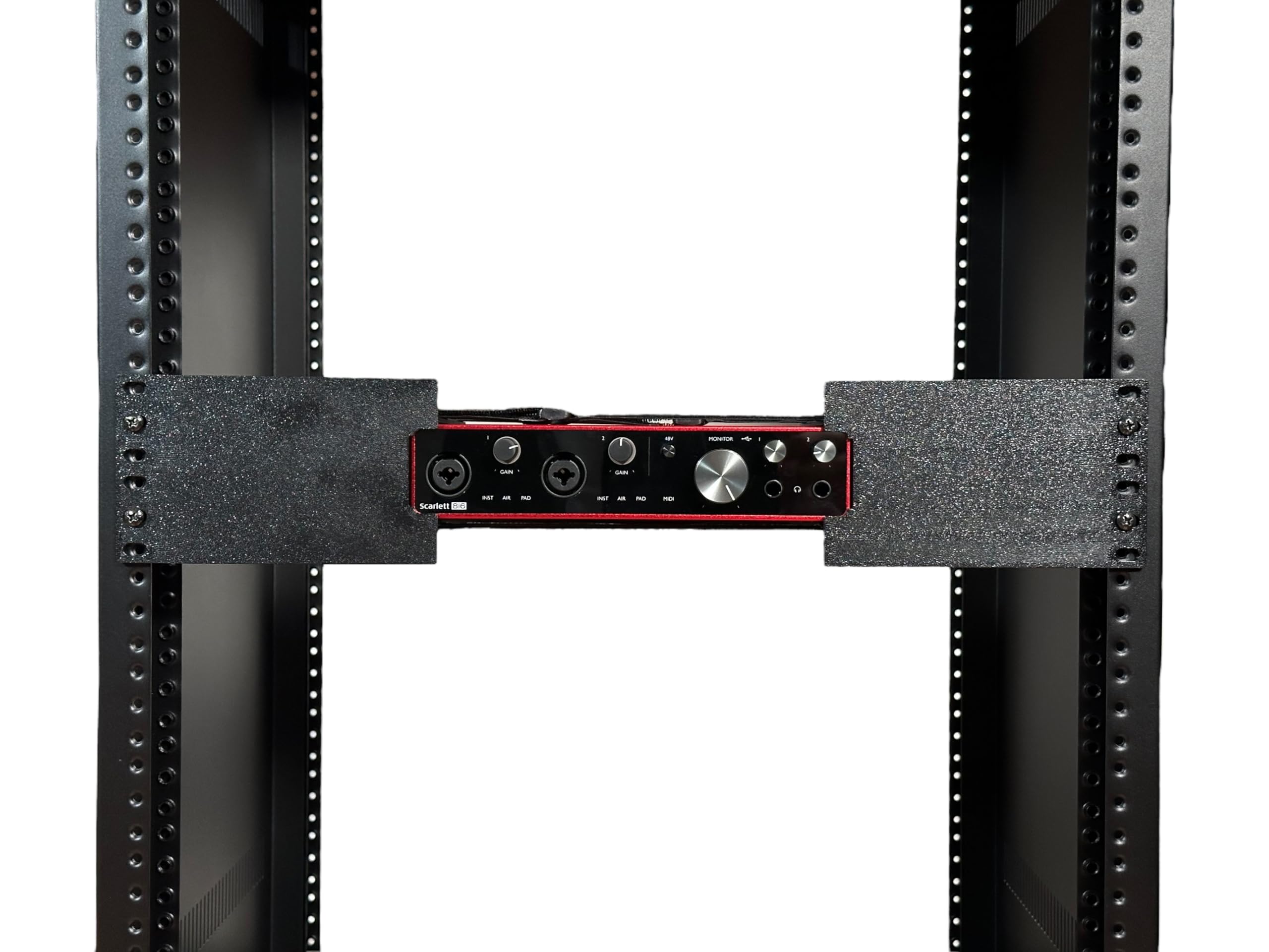 Iron Prints Rack Mount Kit for Focusrite Scarlett 8i6 3rd Gen - 19
