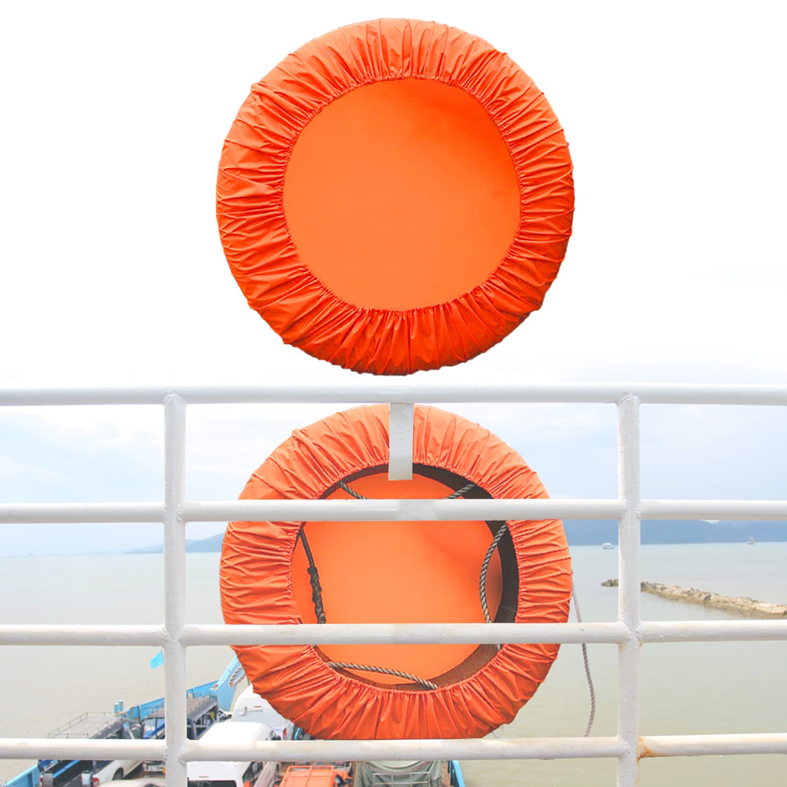 Copertura salvagente per salvagente per piscina, protezione da graffi e graffi, diametro 94 cm