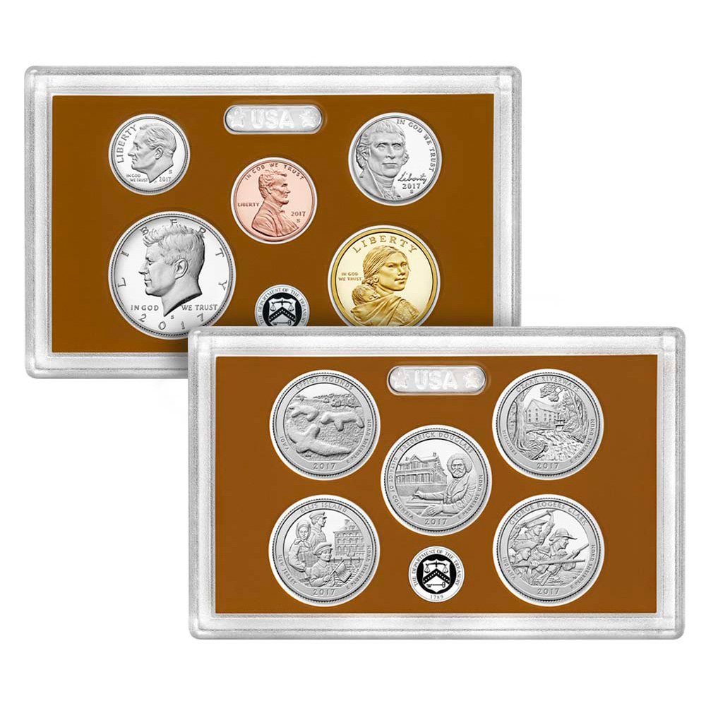 2017 S US Mint Proof Set (17RG) OGP at Amazon's Collectible Coins