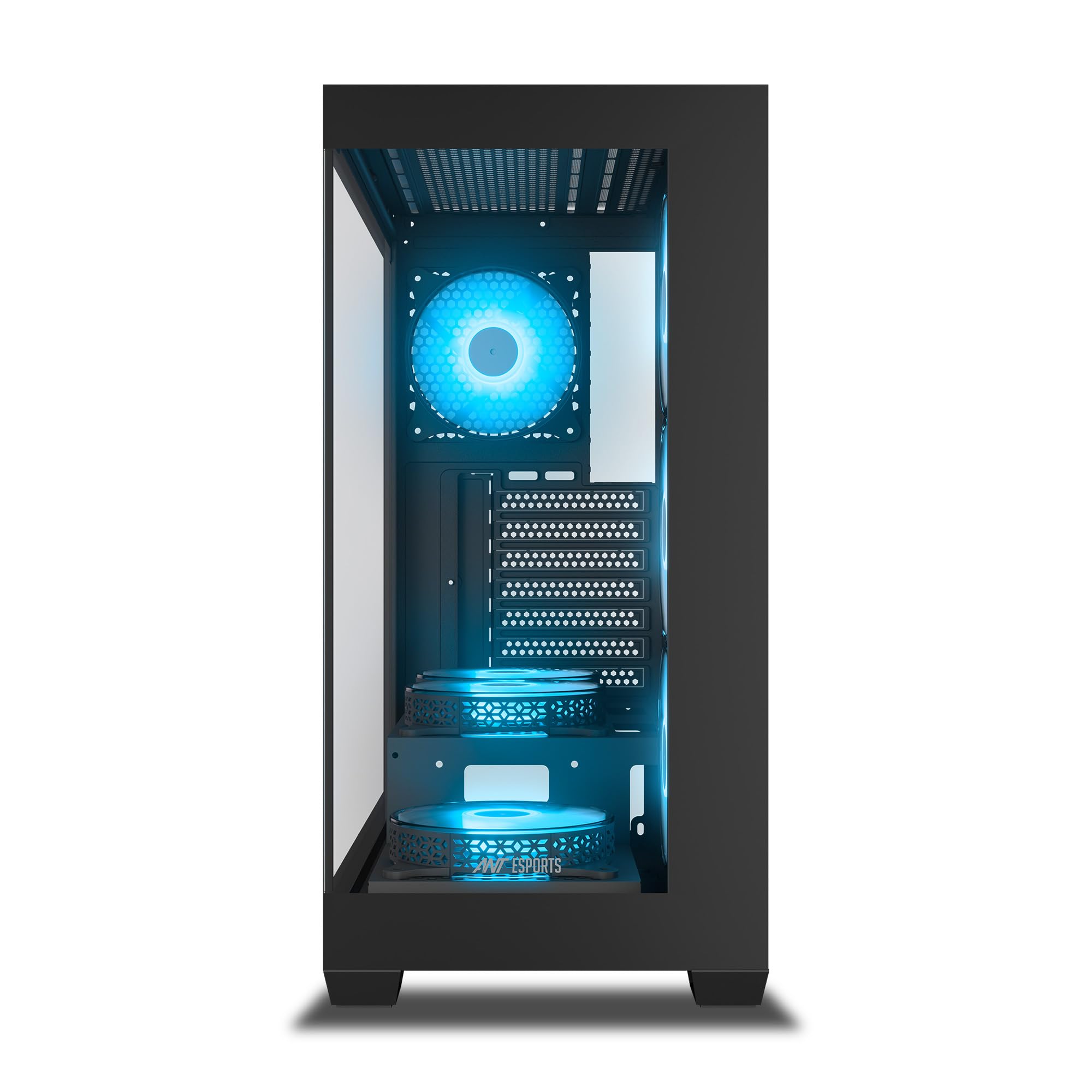 Ant Esports Crystal X7 Gaming Case - Black -9 Ant Esports Crystal X7 Gaming Case - Black -9