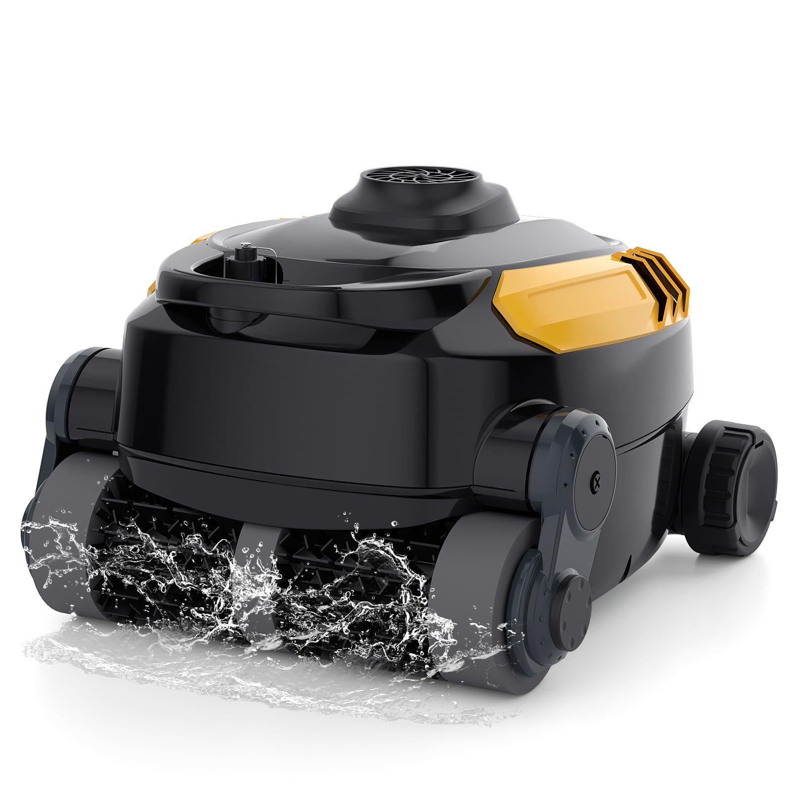 Robot nettoyeur de piscine sans fil, escalade murale, durée de vie de la batterie prolongée, grande capacité de 0,8 m³, double moteur avancé, aspirateur de piscine automatique X3 pour piscines