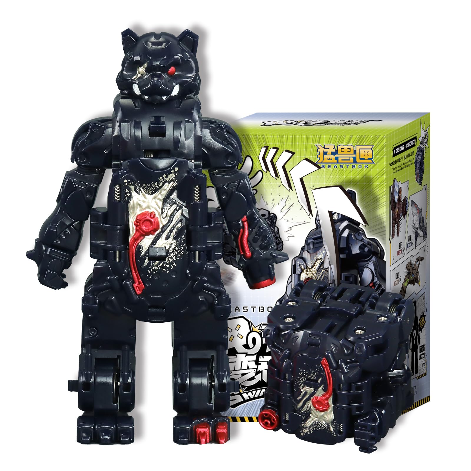 52TOYS BEASTBOX SWIN GO VOL 1,Deformation Toy,Converting Toy,1PC