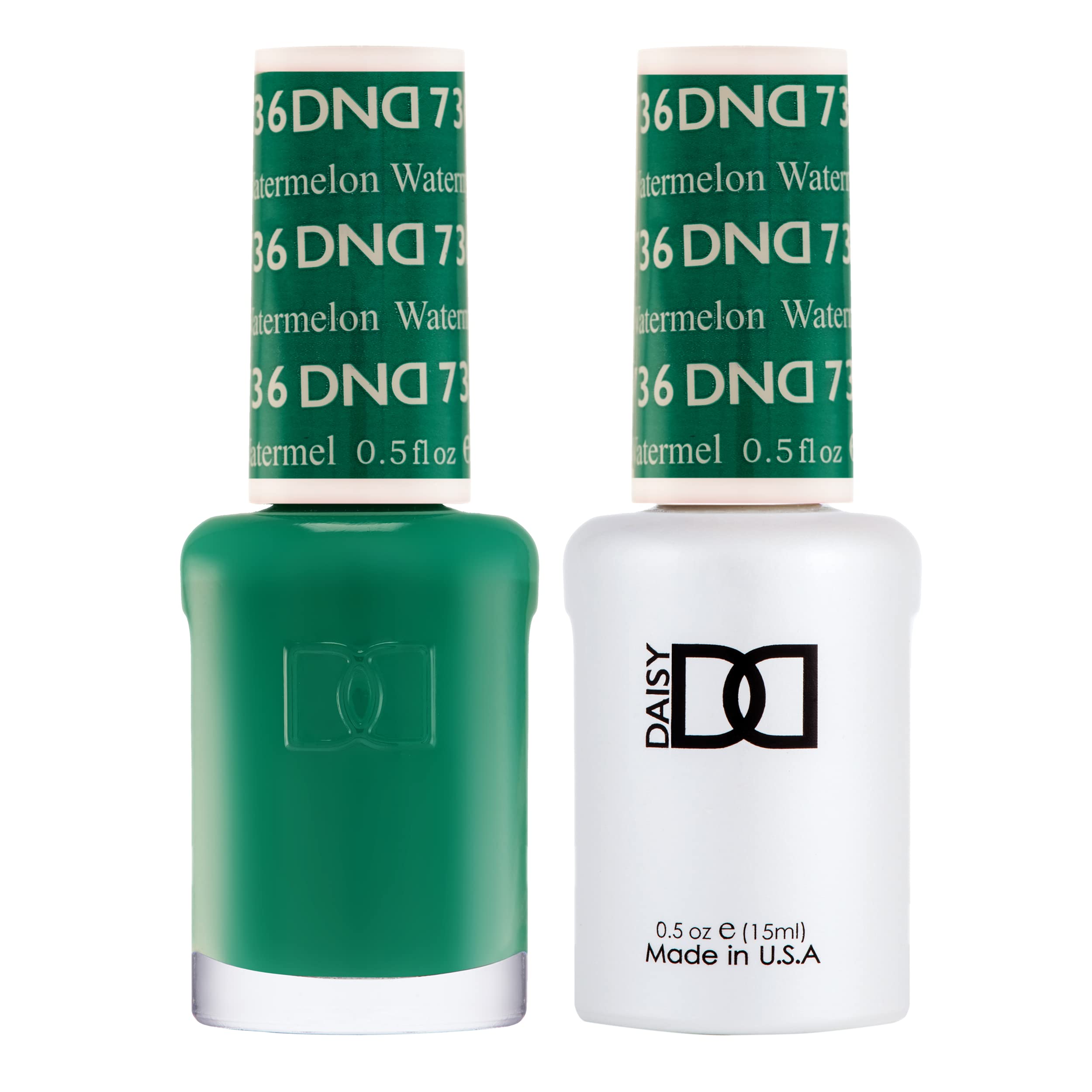 DND Gel Polish Set Green Collection UV LED GelPolish and Air Dry Nail Lacquer Matching Chip-Free Polish Duo