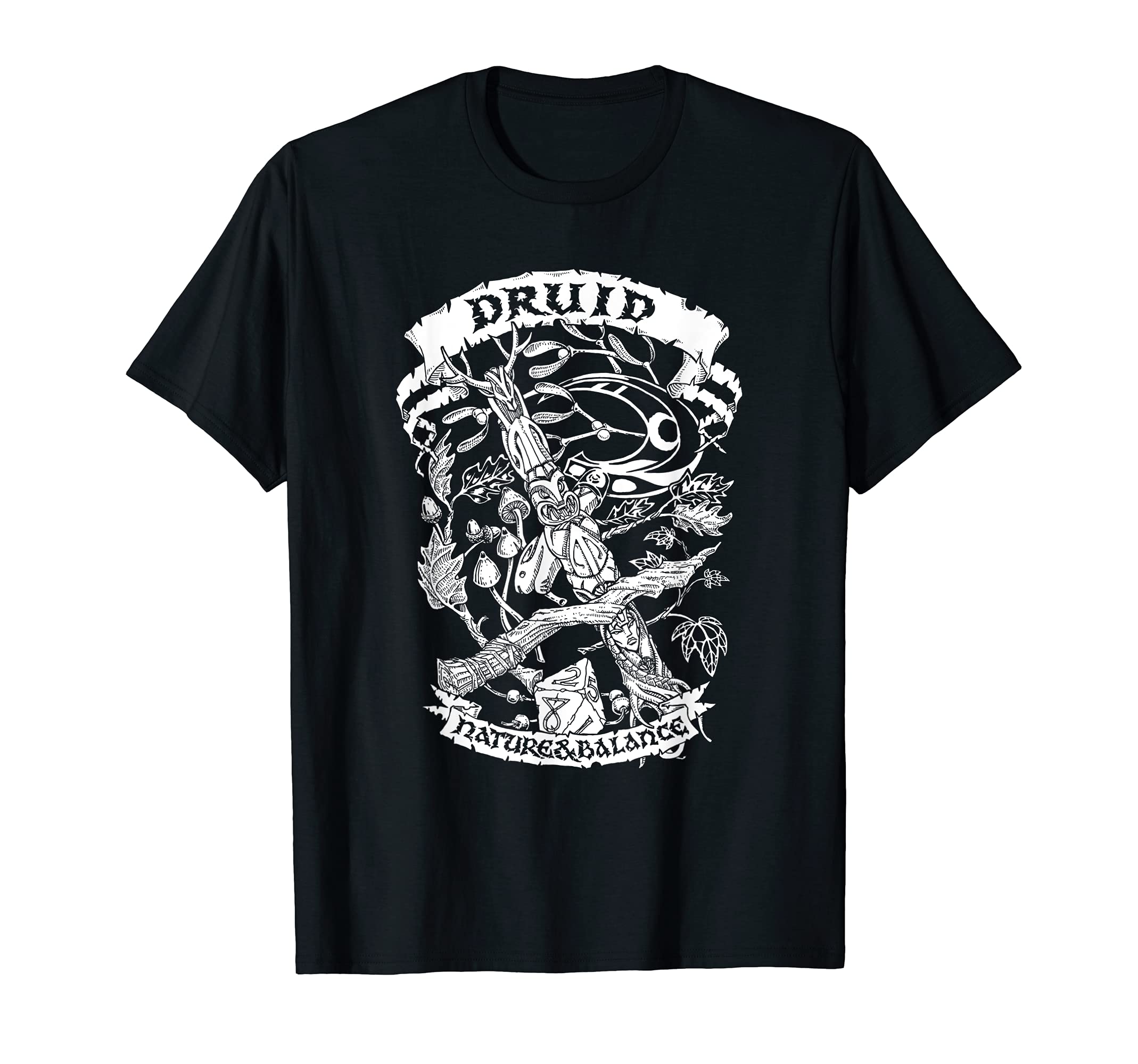 Fantasy RPG T-Shirt - Druid T-ShirtOEKO-TEX STANDARD 100