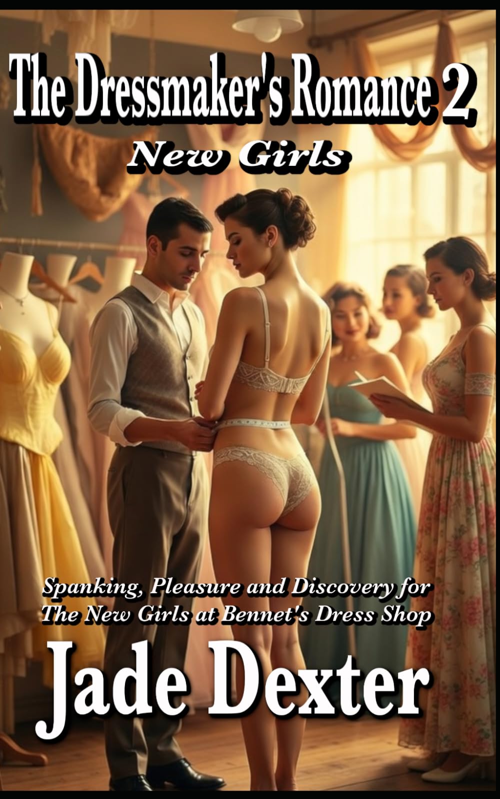 The Dressmaker's Romance 2: New Girls: Spanking, Pleasure and Discovery for the New Girls at Bennett's Dress Shop (The Dressmaker's Discipline)