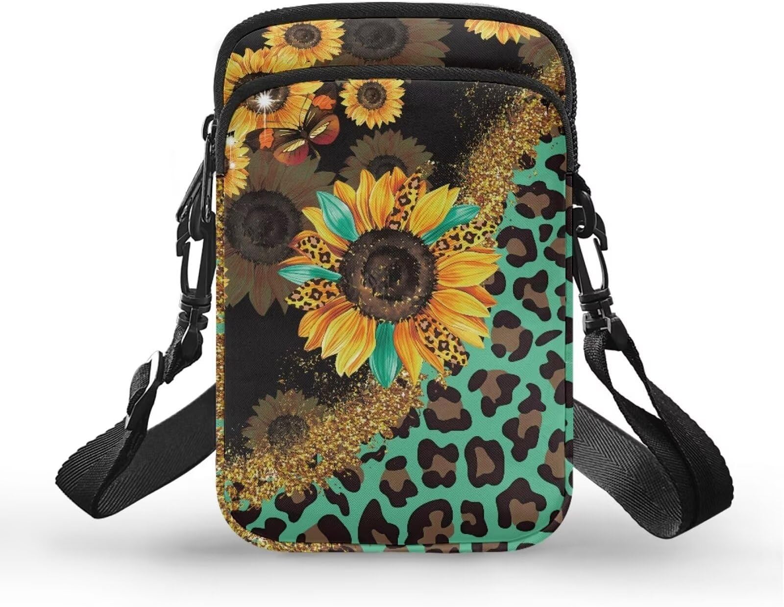 YECARYPODLightweight Small Crossbody Bags Cell Phone Purses Travel Pouch Shoulder Bag for Women