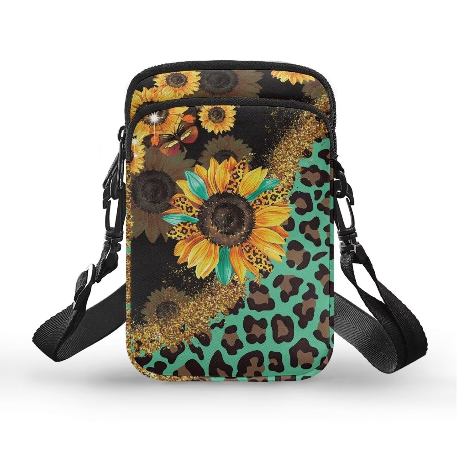 YECARYPODLightweight Small Crossbody Bags Cell Phone Purses Travel Pouch Shoulder Bag for Women