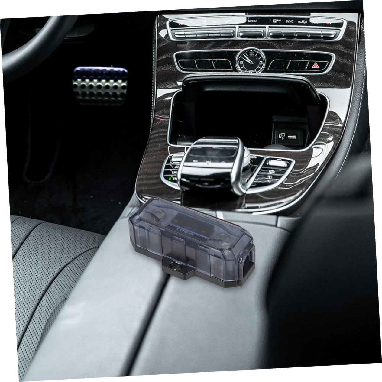 Portafusibili Anl 100a 2pezzi in Lega di Zinco per Impianto Audio Auto, Installazione Facile e Trasmissione Audio Migliorata per Amplificatori e Impianti Stereo