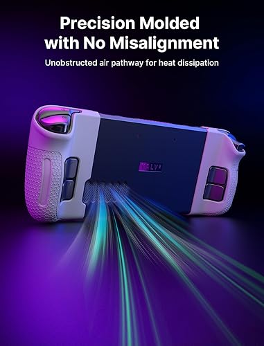 Miniatura 5 de JSAUX Silicone Grip Protection Case for Steam Deck OLED and Steam Deck LCD, Steam Deck Grip, Steam Deck GripSkin, GripArmor Silicone Sleeve Set (one