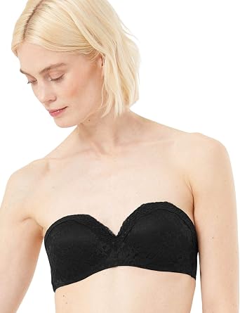 Marks & Spencer Womens Louisa Lace Under Wired Padded Bandeau Strapless Bra