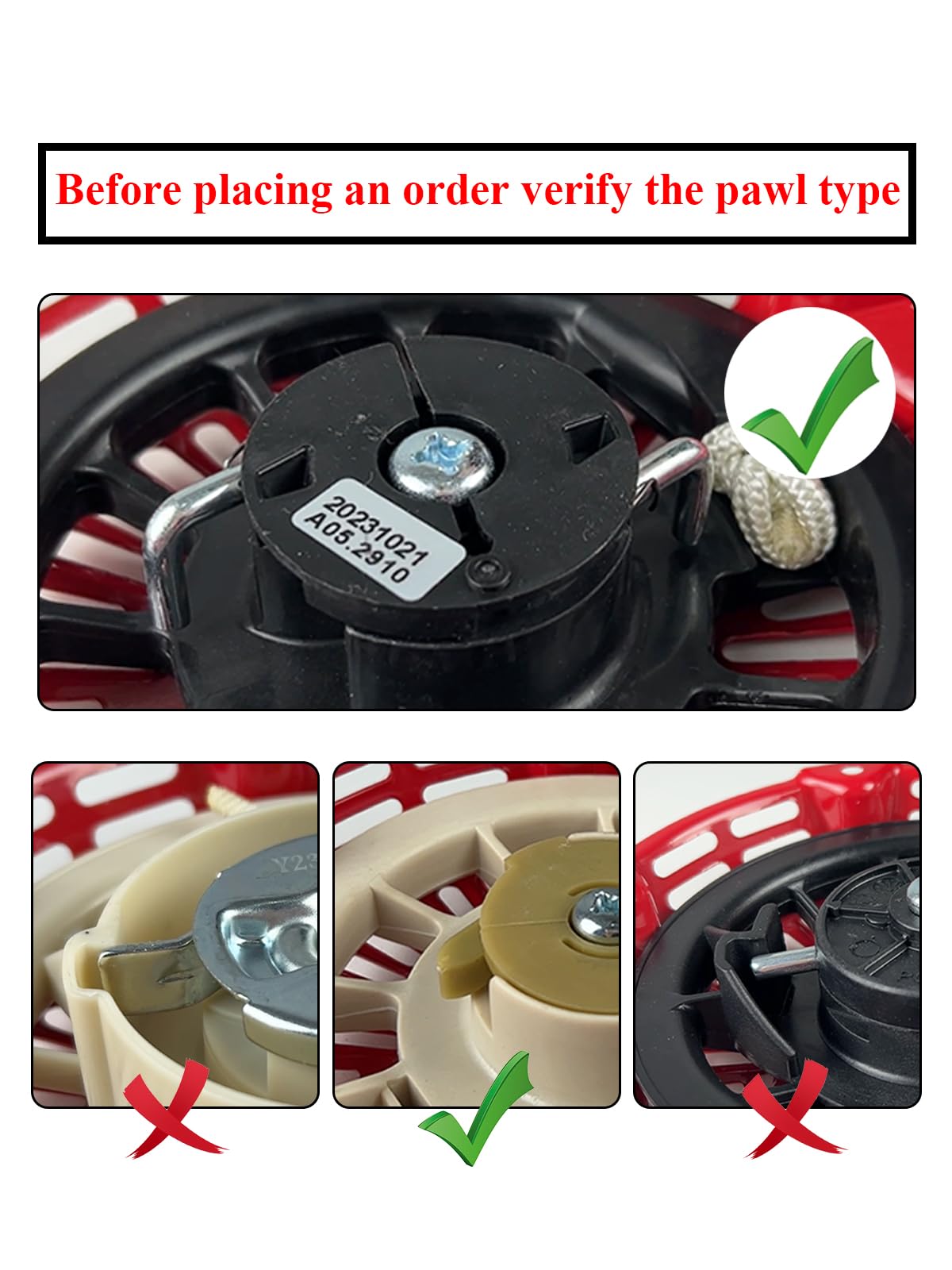 Amazon.com: YAMAKATO Pull Start Assembly 28400-Z4M-306ZB for Honda