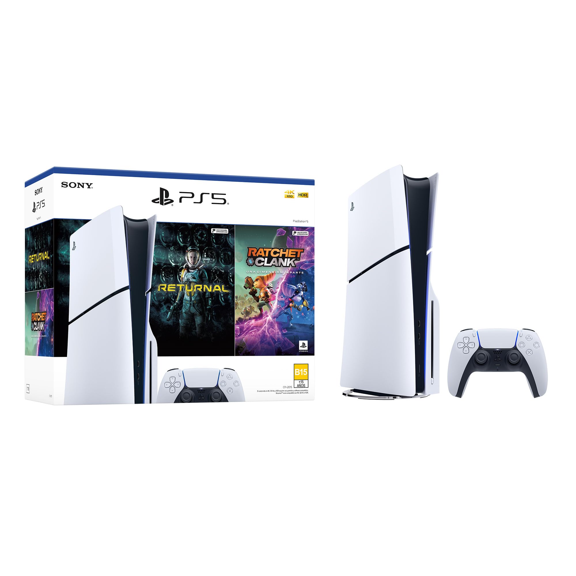 PlayStation® 5 (Slim Model) - Pack with 2 Sets - Standard : Amazon