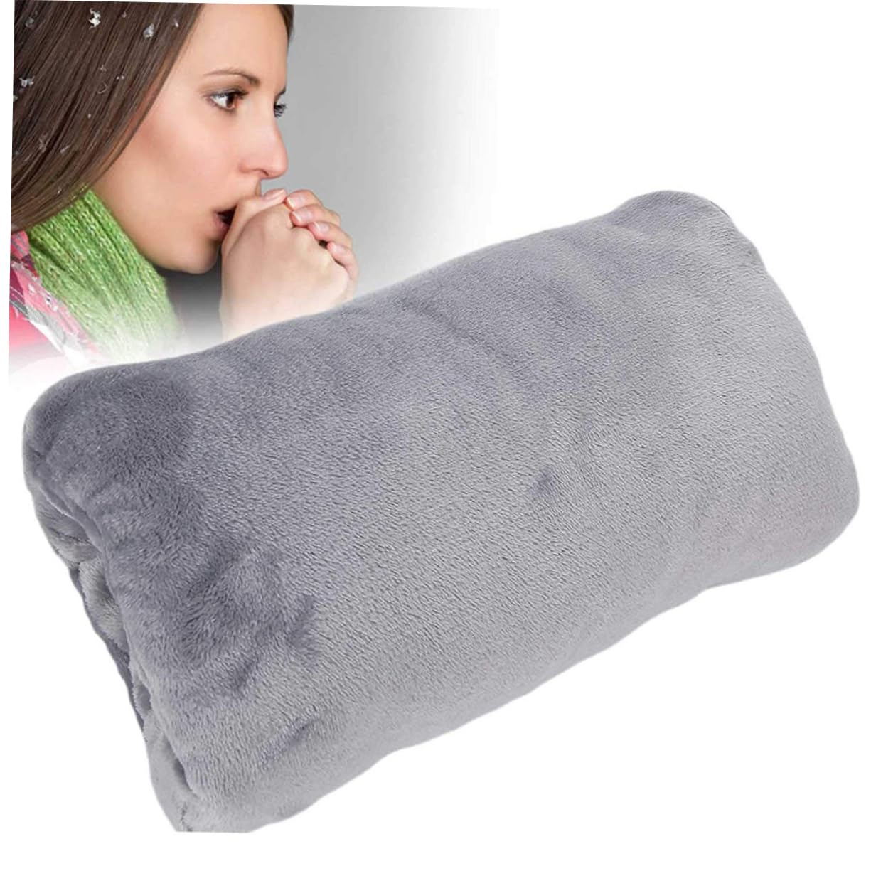 BESPORTBLE 2 Pezzi Scaldamani Elettrico Da Scrivania Scaldamani Portatile Borsa Riscaldata Per Campeggio Borsa Scaldadita