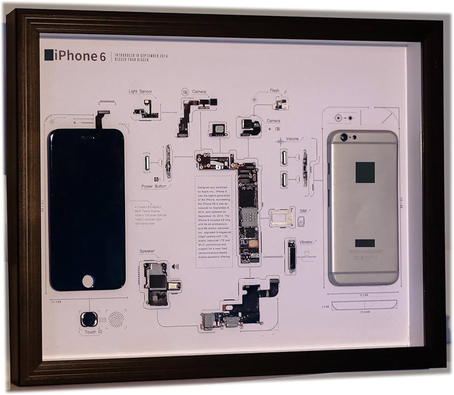 Grid Studio iPhone6・アイフォン6分解アート Grid Studio iPhone6・アイフォン6分解アート 日本初上陸