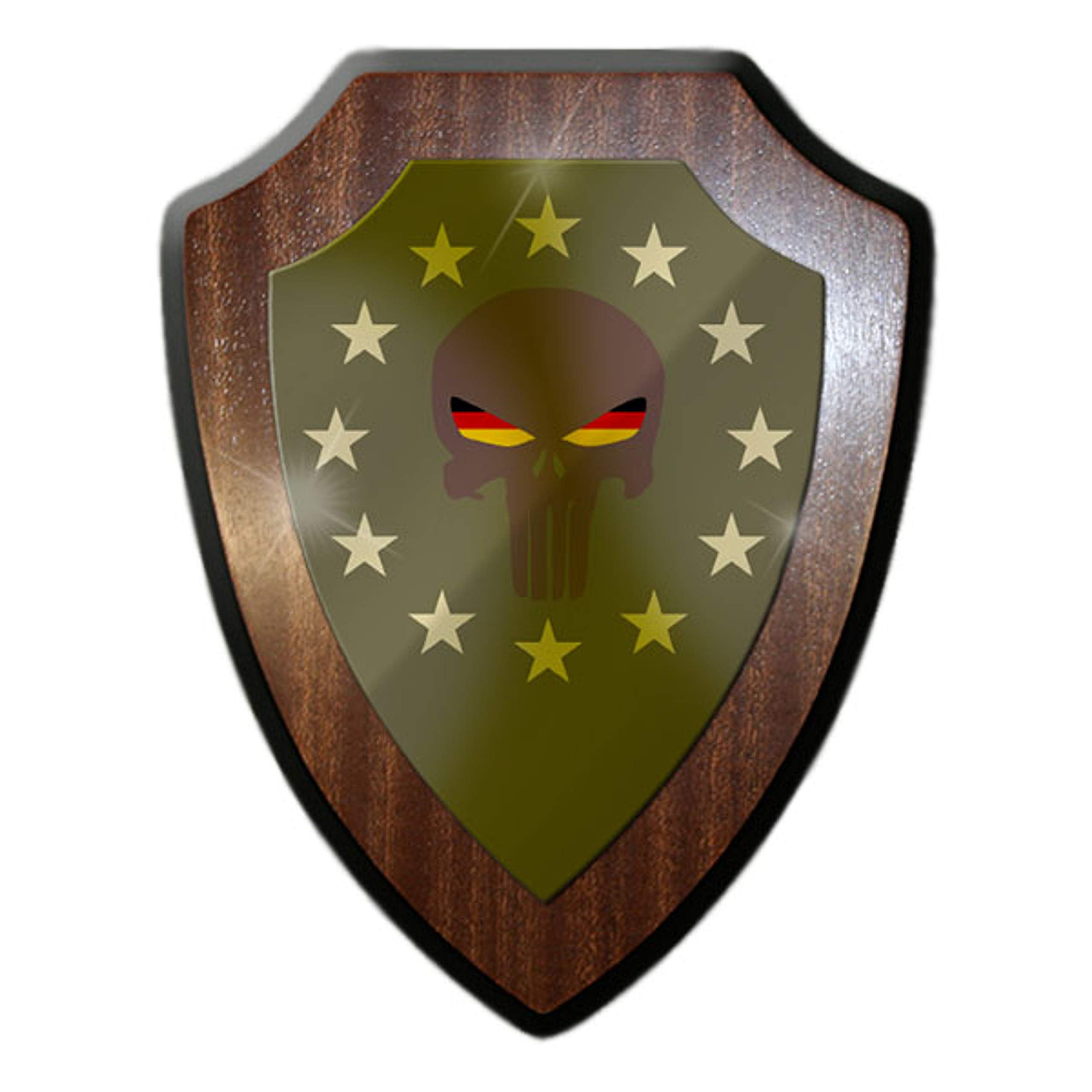 Plaque blason de la crâne de l'Europe 30588 idée cadeau gothique